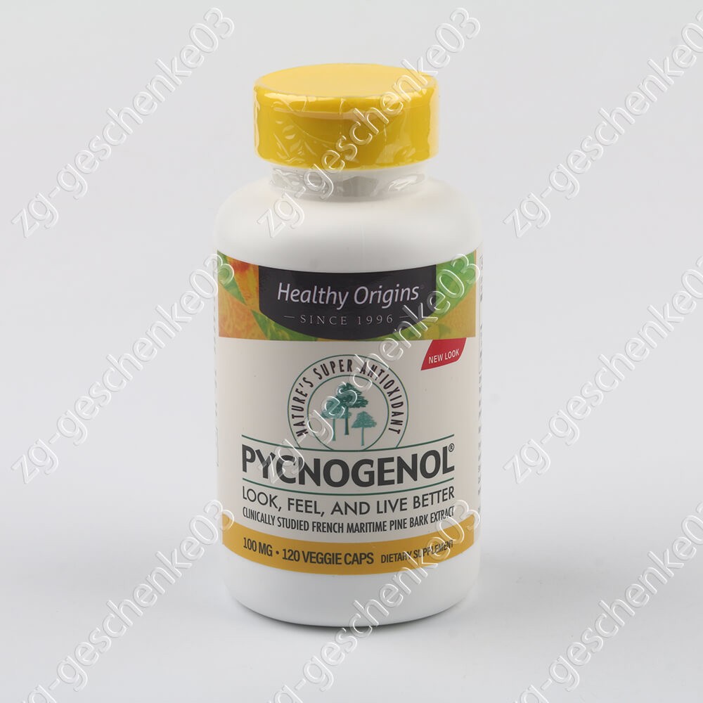 Healthy Origins Pycnogenol 100 mg | 120 Veggie Capsules