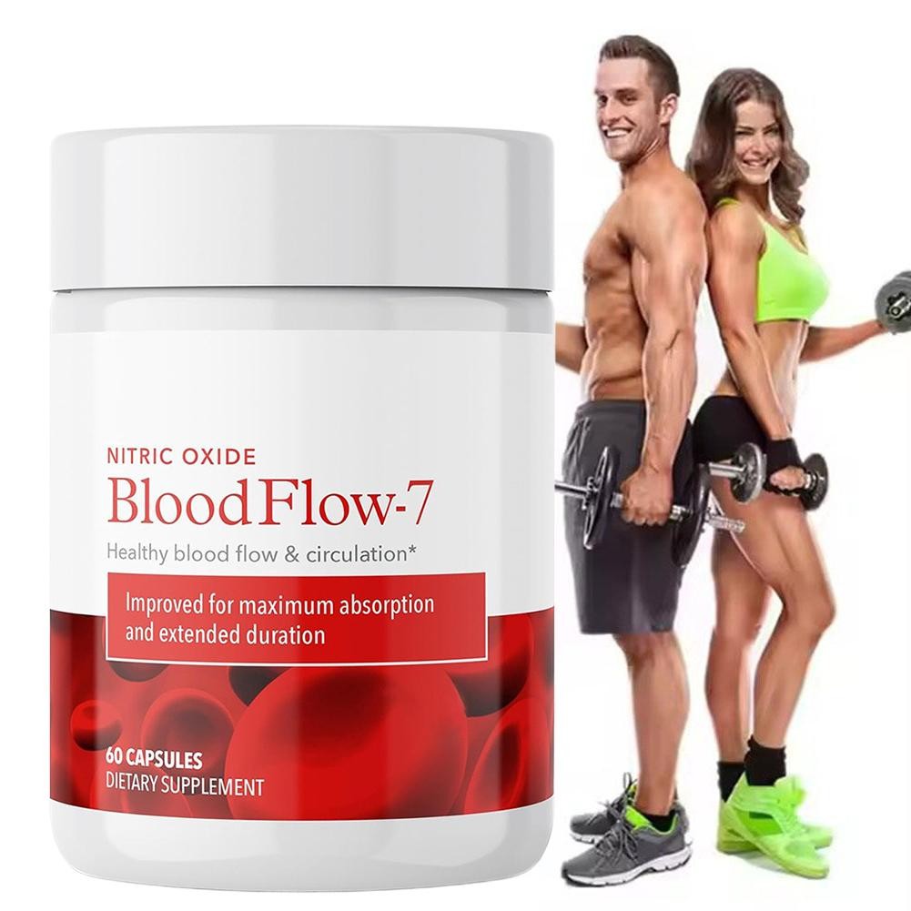 1-5 PACK Juvenon BloodFlow7 Blood Circulation Support Formula 60ct Softgels
