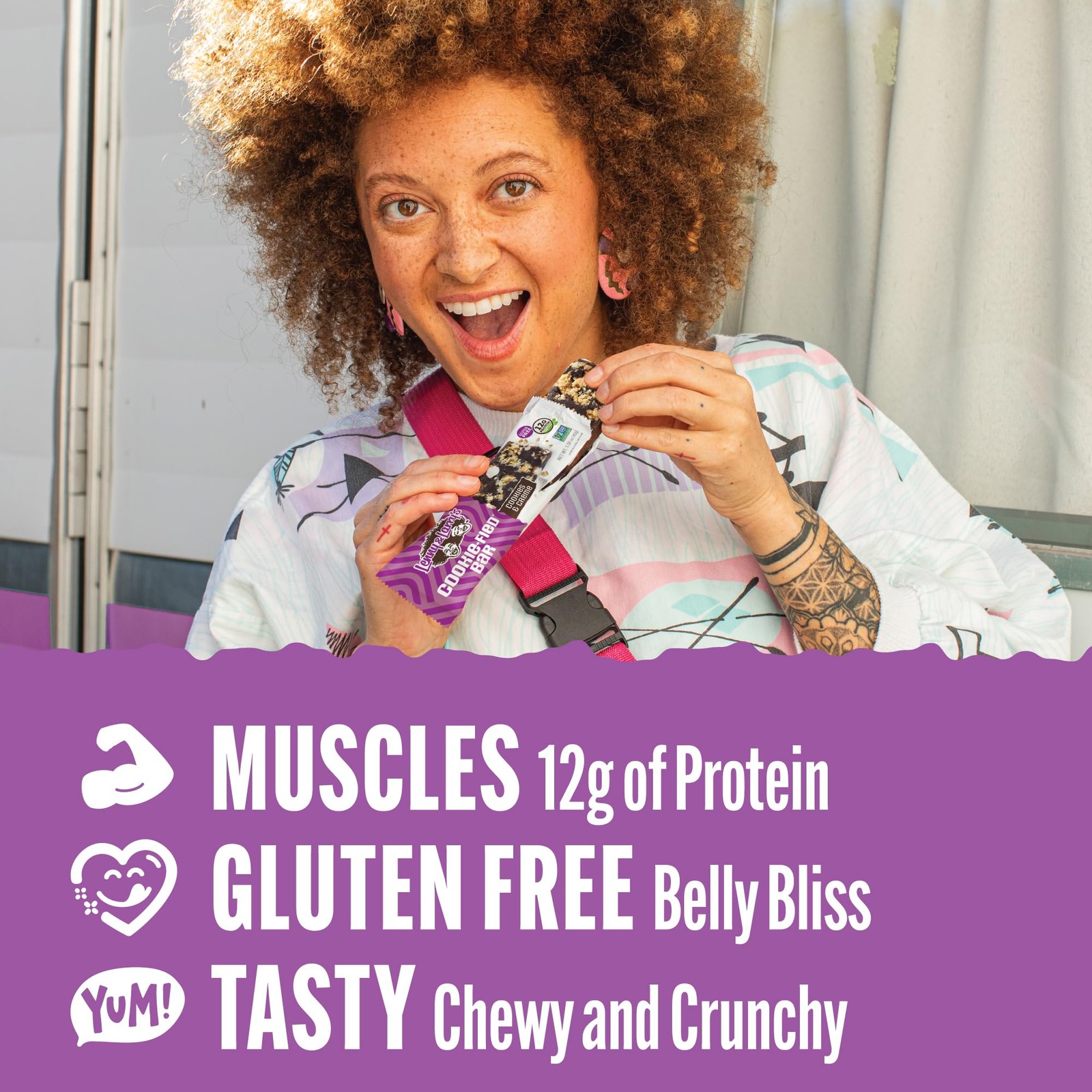 Lenny & Larry’s Cookie-fied Protein Bar – Cookies & 1.59 Ounce (Pack of 9)