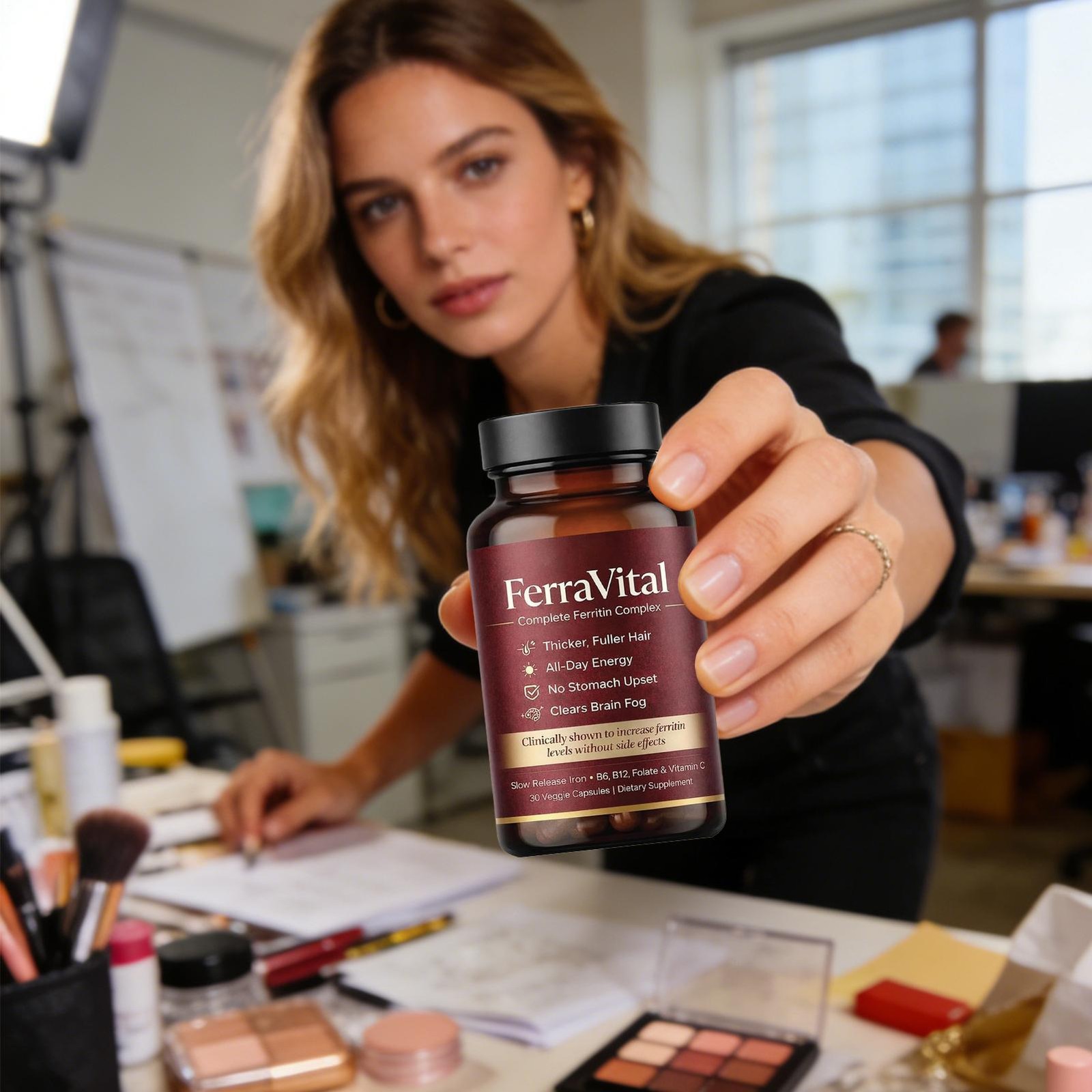 FerraVital Ferritin Support Iron Supplement For Women – Supports Healthy Iron