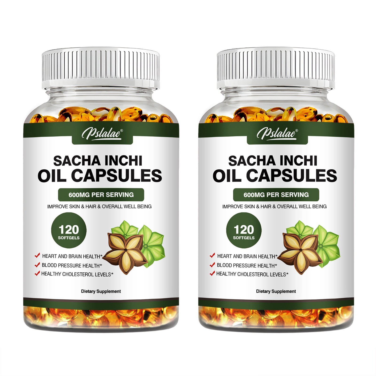 Sacha Inchi Oil 240pcs – Maintains Healthy Heart, Brain and Blood Pressure