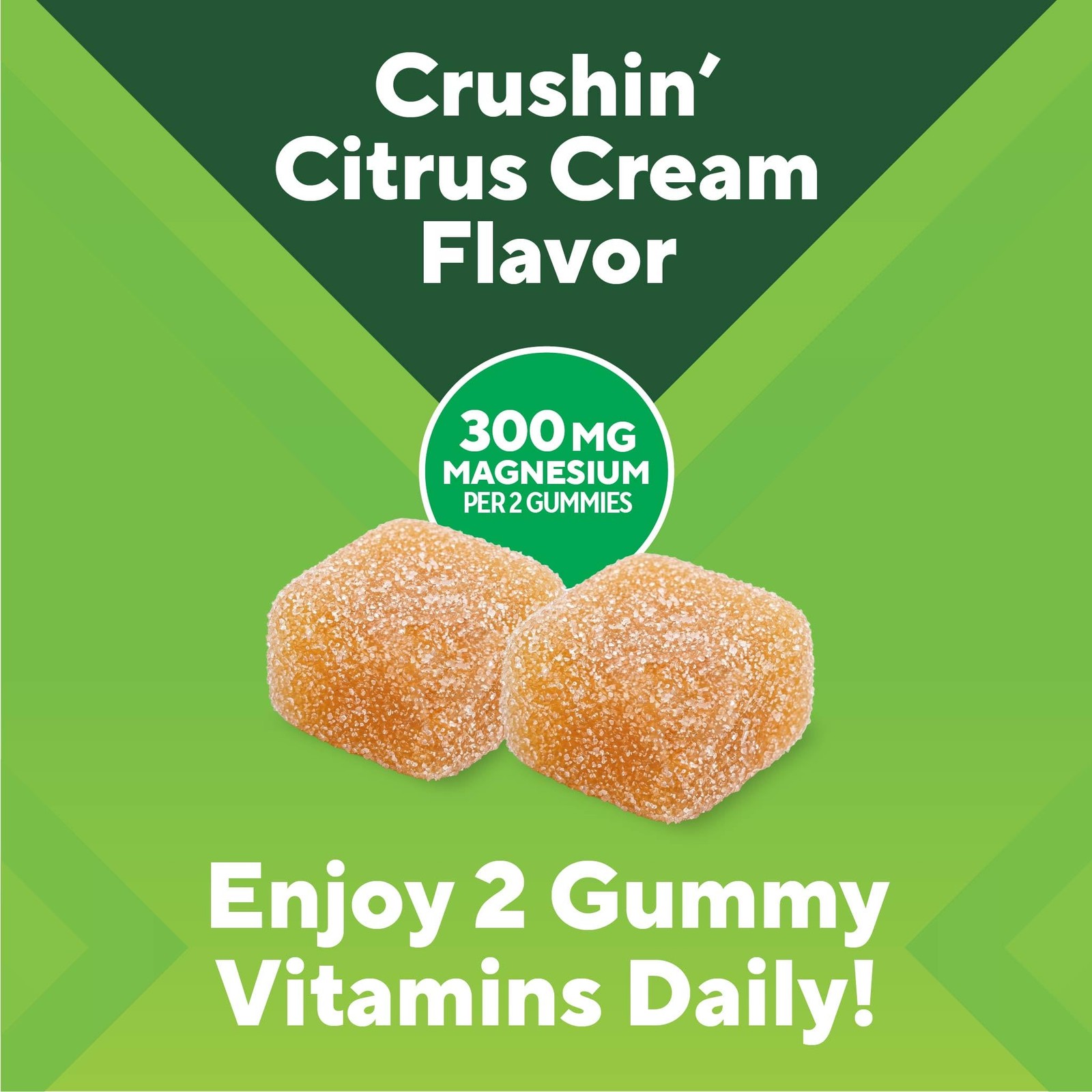 Vitafusion Magnesium Citrate Gummies | 300mg | 60 Extra 60 Count (Pack of 1)