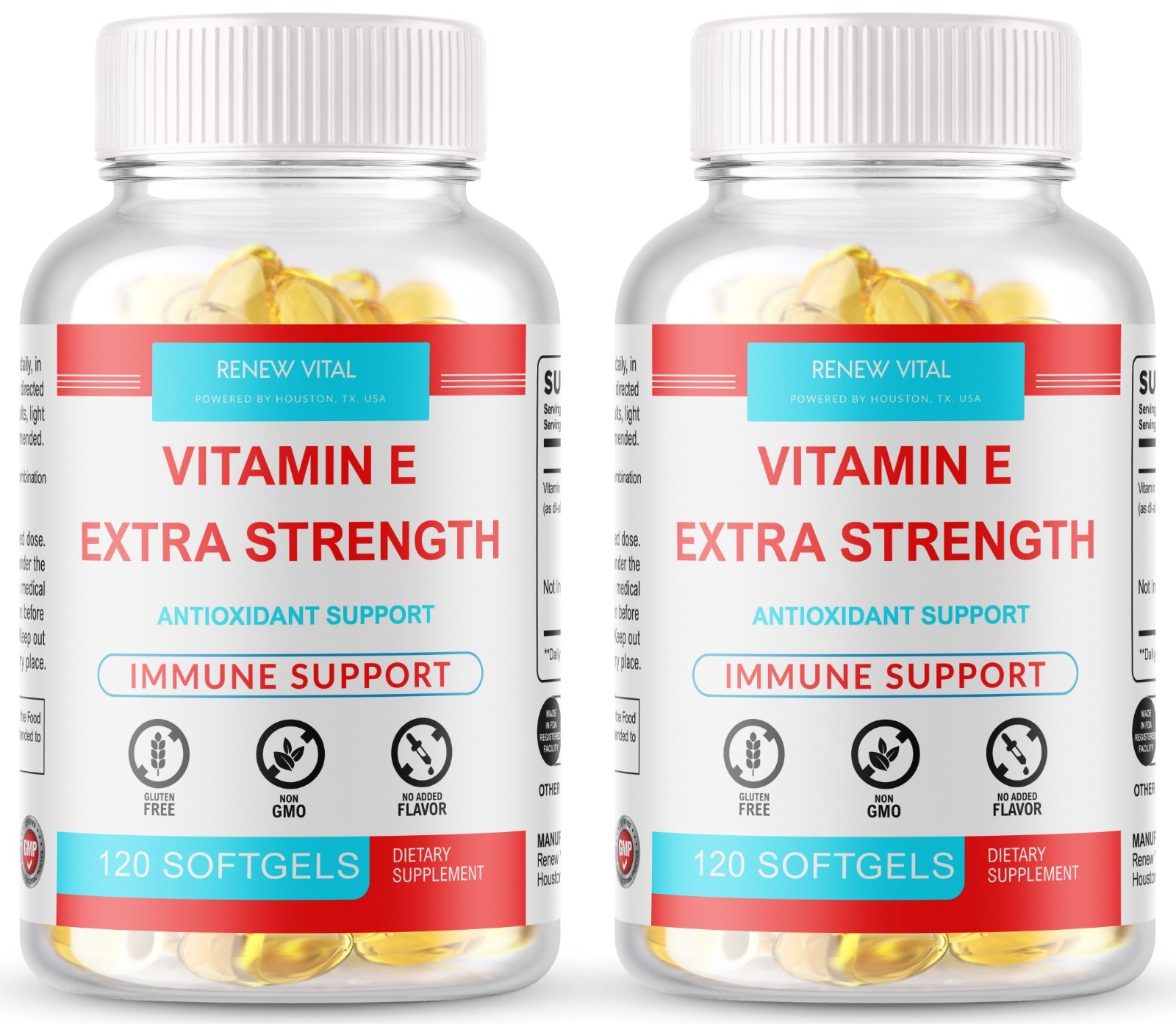 Vitamin E 400 IU – 240 Softgel Extra Strength Immune Support