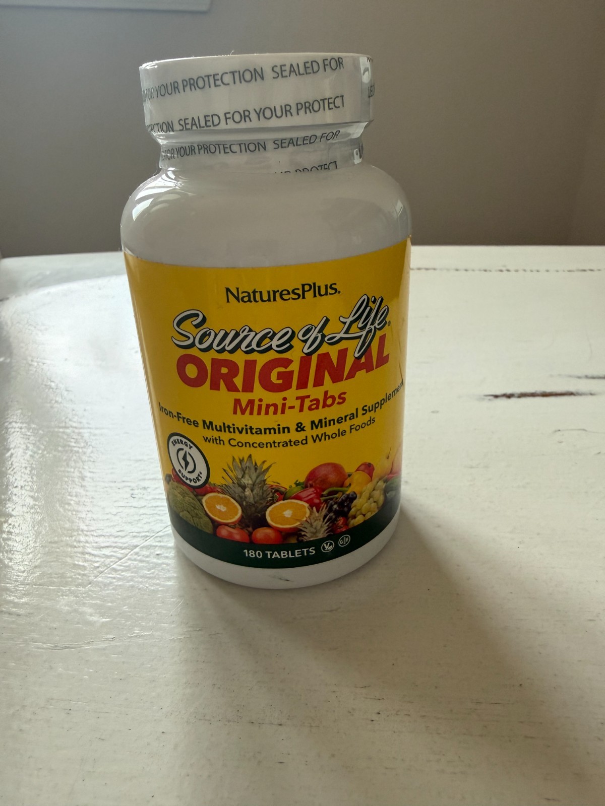 Natures Plus Source of Life Mini tabs- 180 tabs – Multivitamin & Mineral
