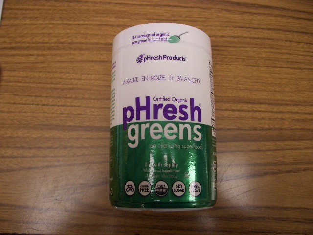 pHresh Products pHresh Greens Raw Alkalizing Superfood 10 oz 2 months Exp 7/2027