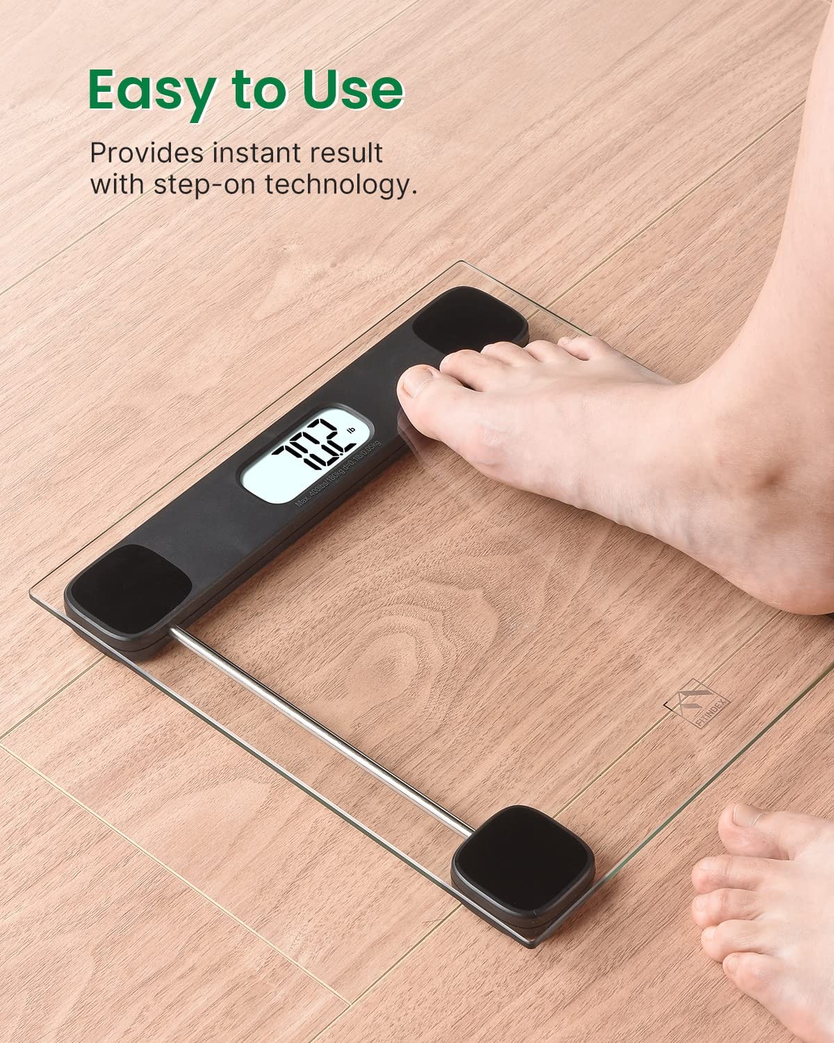 RENPHO Digital Body Weight Scale Highly Accurate Scale for Weight LED Display US