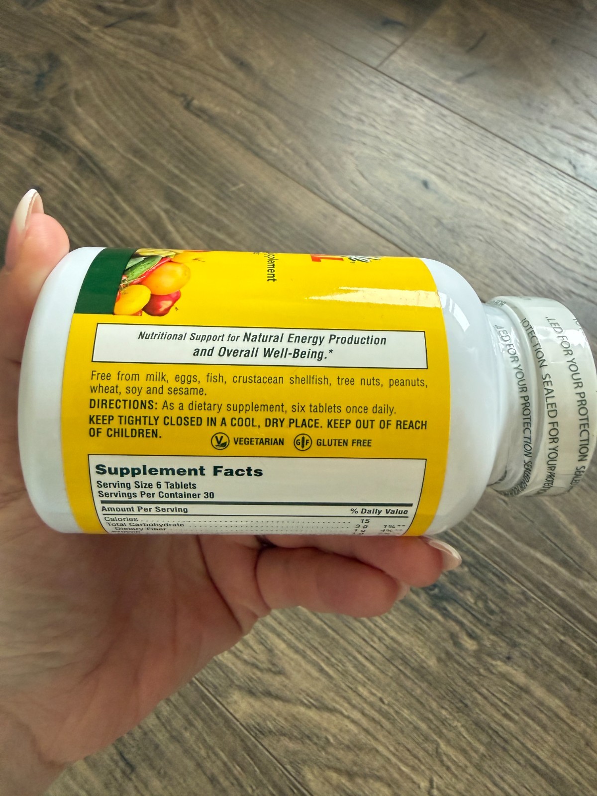 Natures Plus Source of Life Mini tabs- 180 tabs – Multivitamin & Mineral