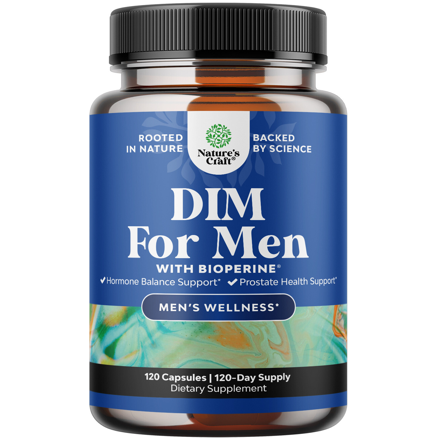 Advanced Diindolylmethane DIM Supplement for Men Estrogen Blocker Panax Ginseng