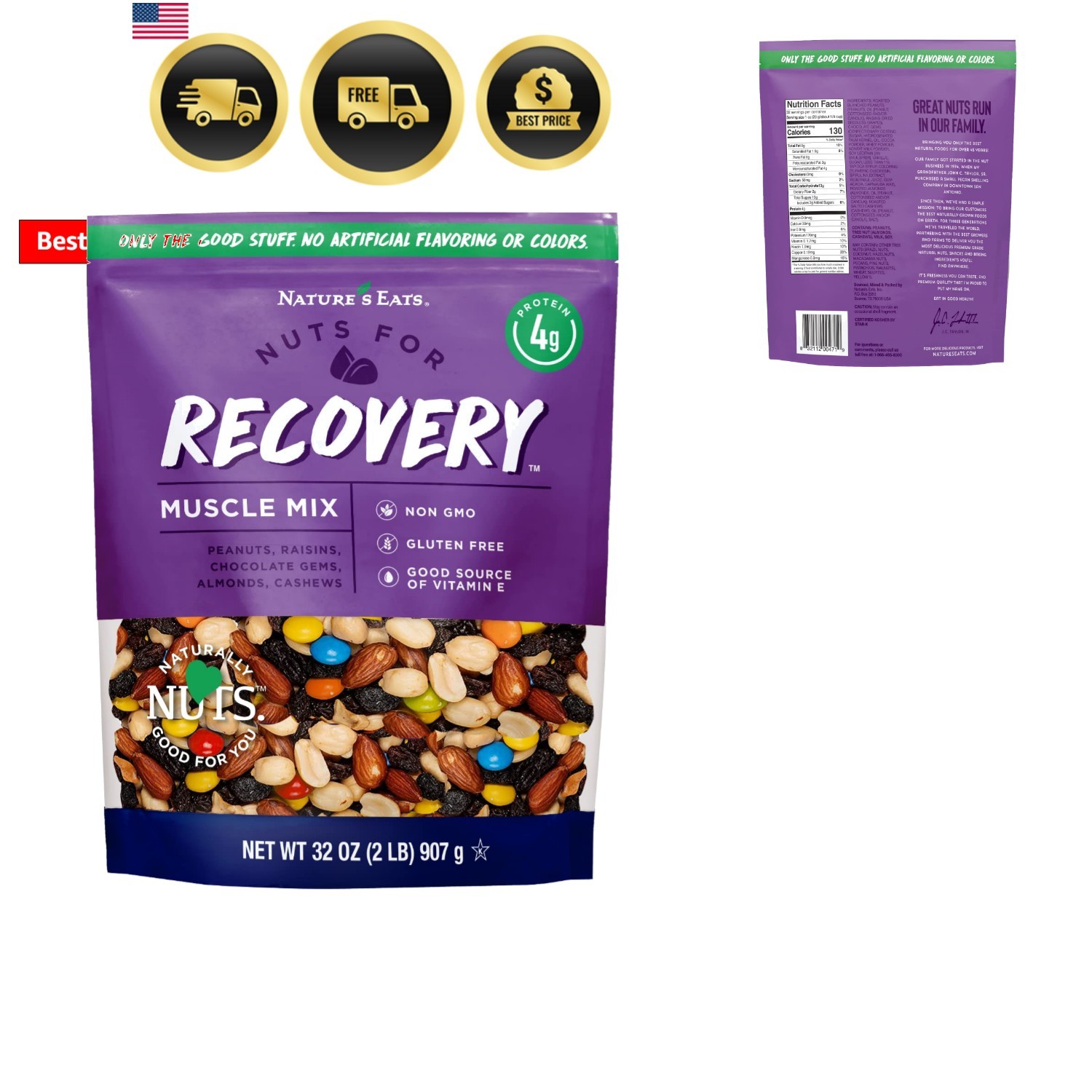 Recovery, Muscle Mix, 32 Oz