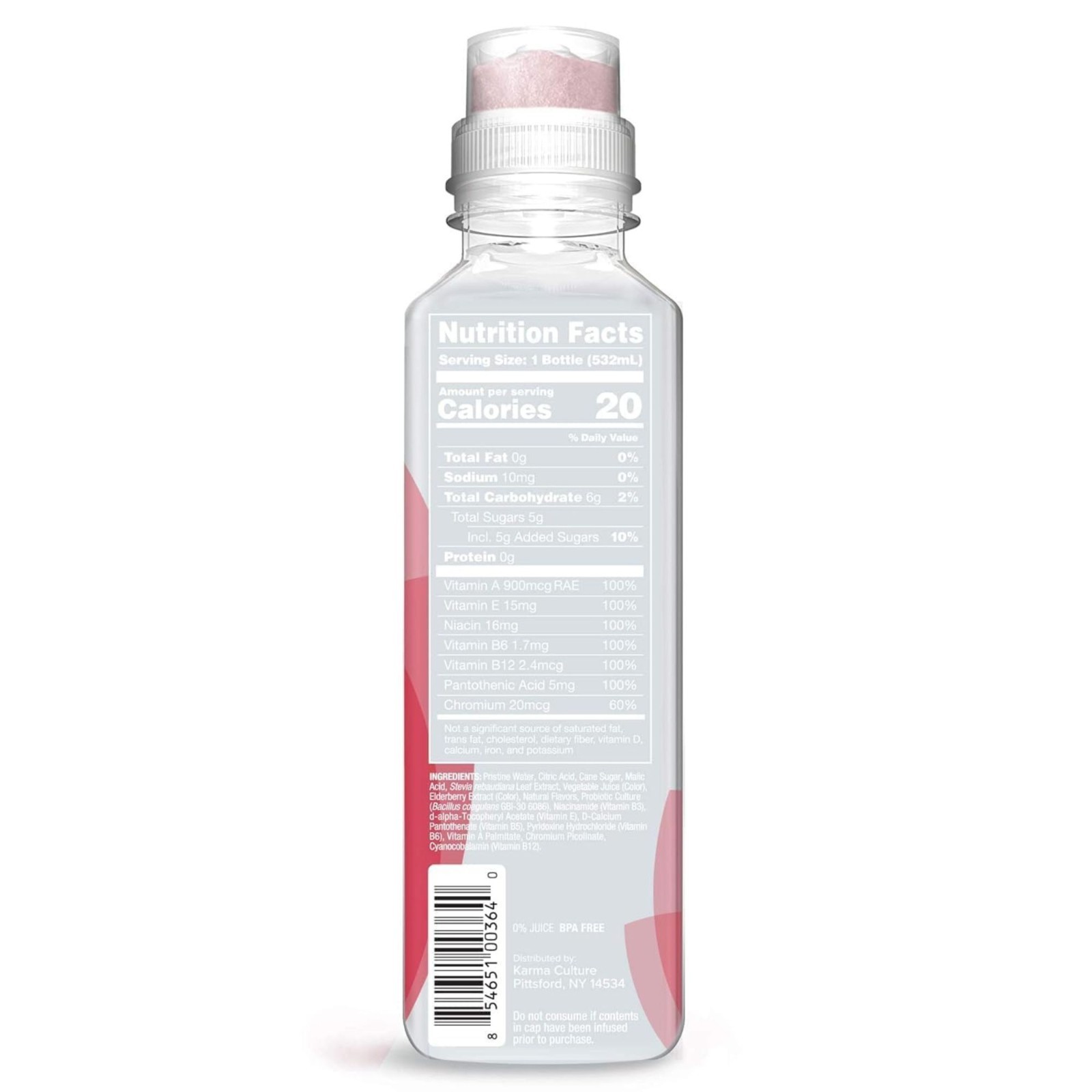 Karma Water Variety Pack – 4‑Flavor Sampler or 12‑Bottle Pack – Probiotic Drinks