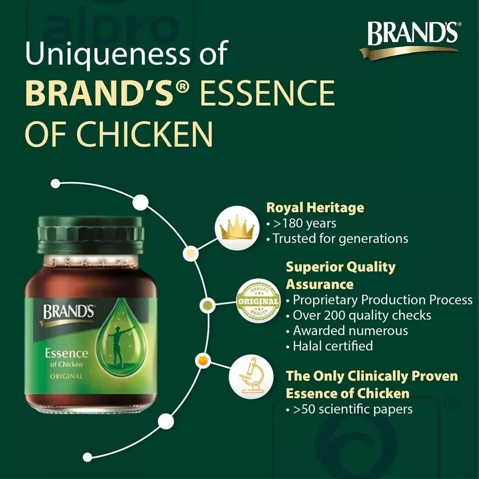 BRAND’S Essence of Chicken Original 70g x 30 Bottles DHL EXPRESS Shipping