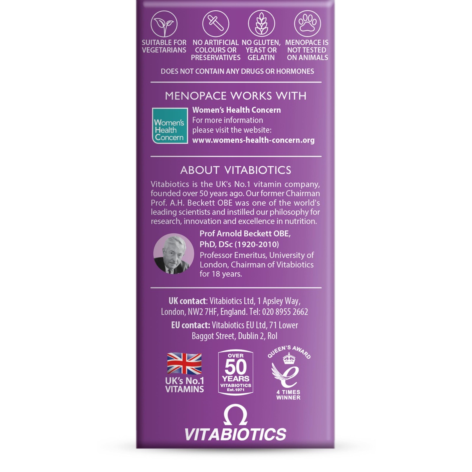 Menopace Plus Active Botanical 56 Tablets – Supports Menopause Relief & Wellness