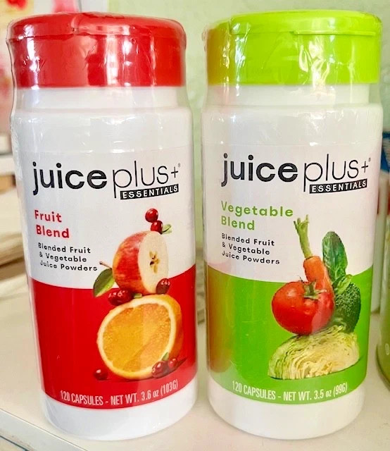 Juice Plus Vegetable & Fruit Blends 240 Capsules 2 Month Supply