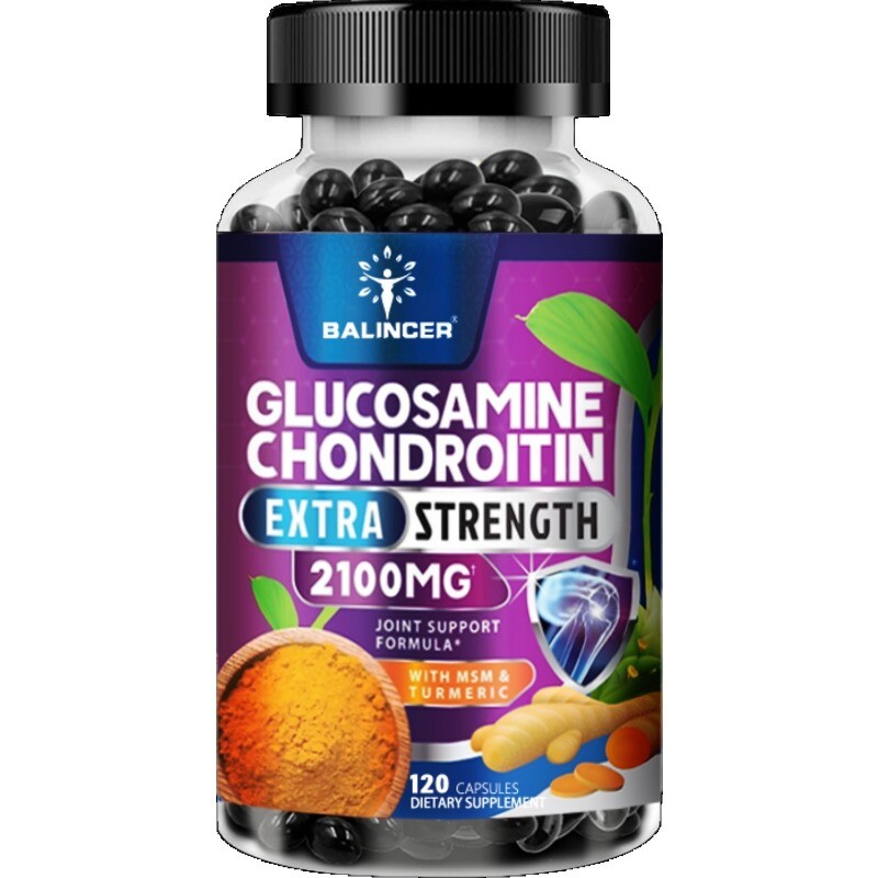Quality Glucosamine Chondroitin Highly Effective 2100mg – Joint Support Capsules