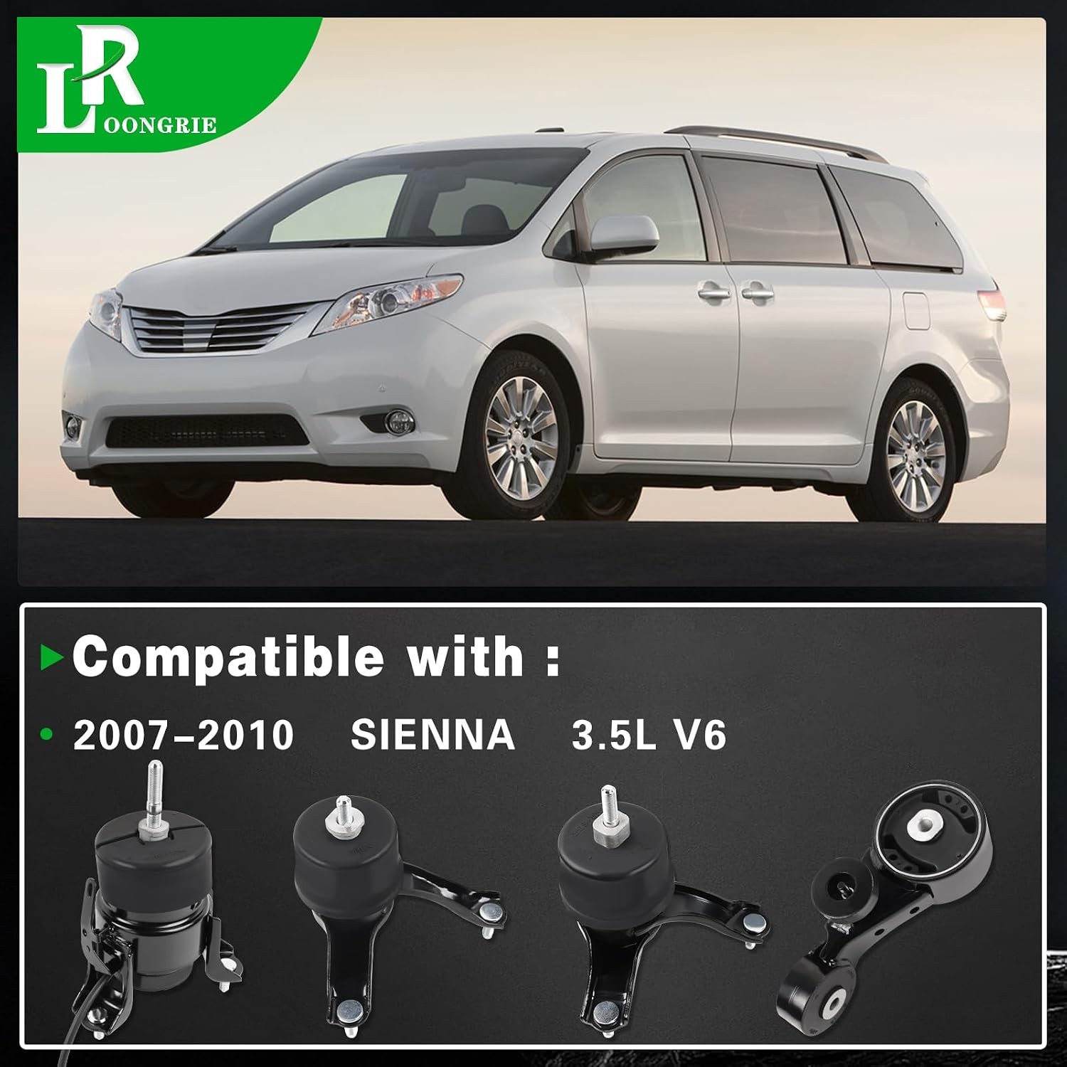 Engine Mount 4PCS for Toyota Sienna