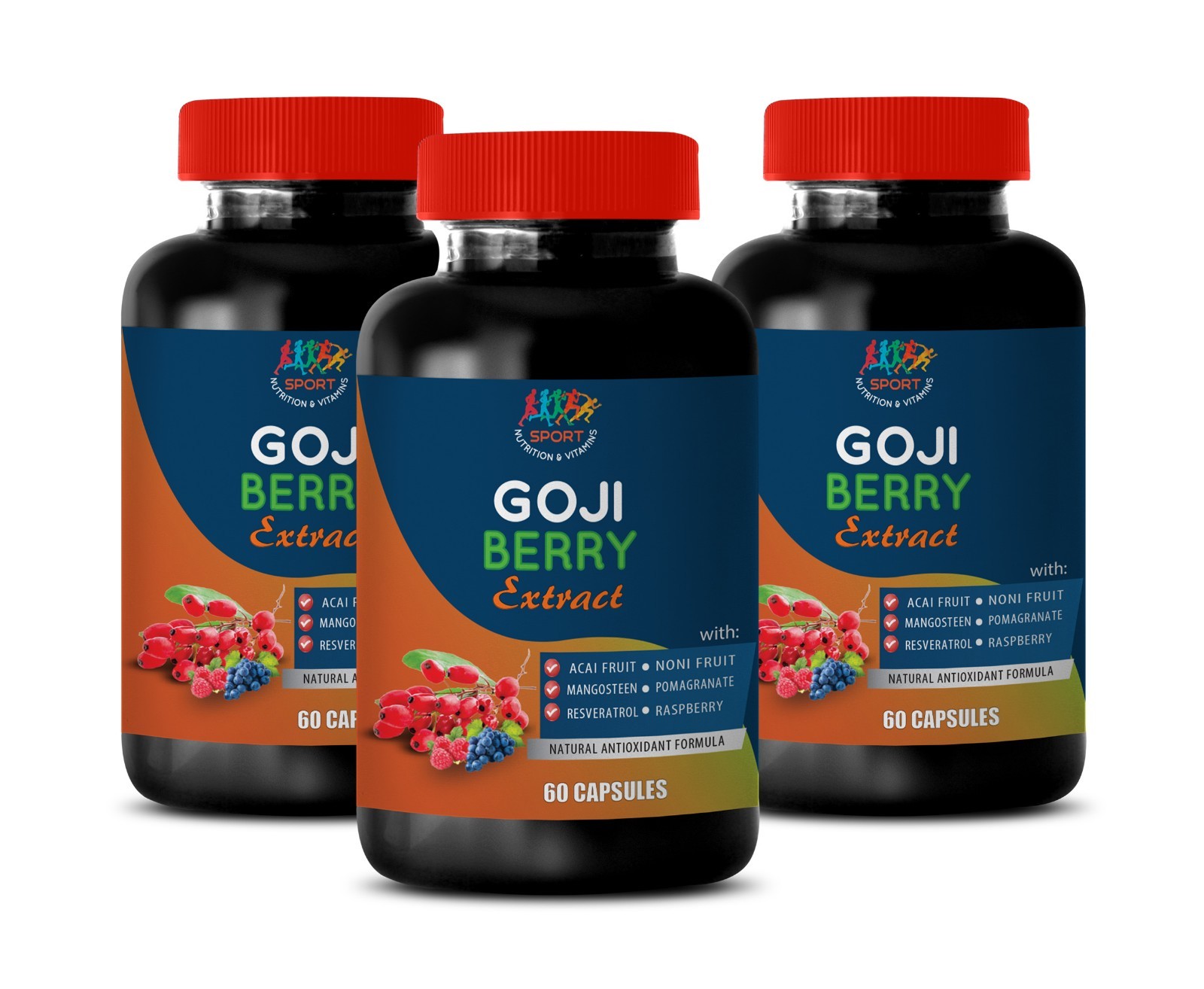 pomegranate extract – GOJI BERRY EXTRACT 300mg – resveratrol powder 3B