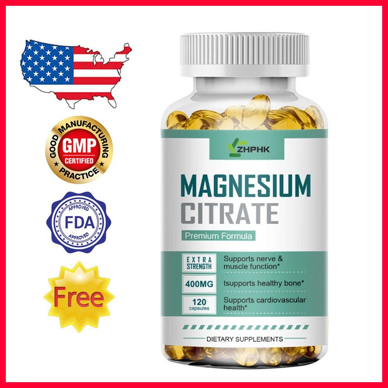 Magnesium citrate helps with bone health digestion and cardiovascular health