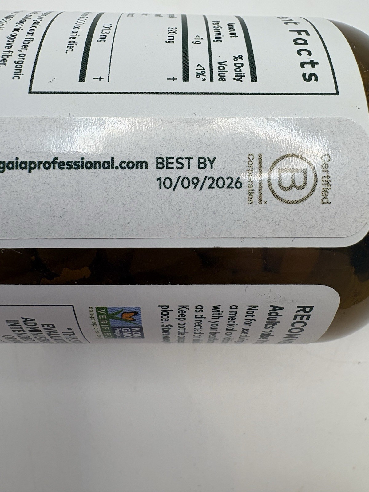 Gaia Herbs Pro – Turmeric Fenugreek Complex (60tablets) Expires 10/9/2026