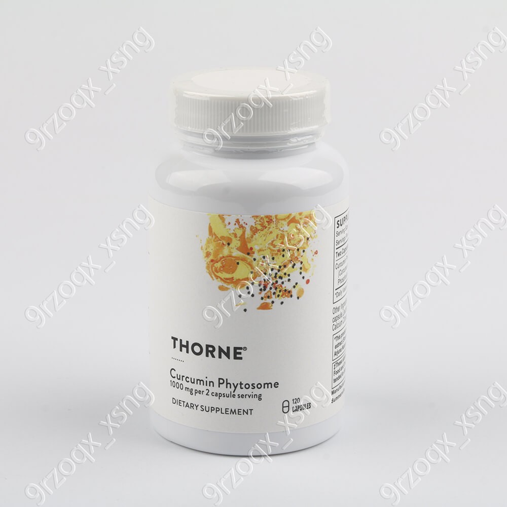 Sealed Thorne Curcumin Phytosome 1000 dosage Supplement, 120 Caps Exp 06/28