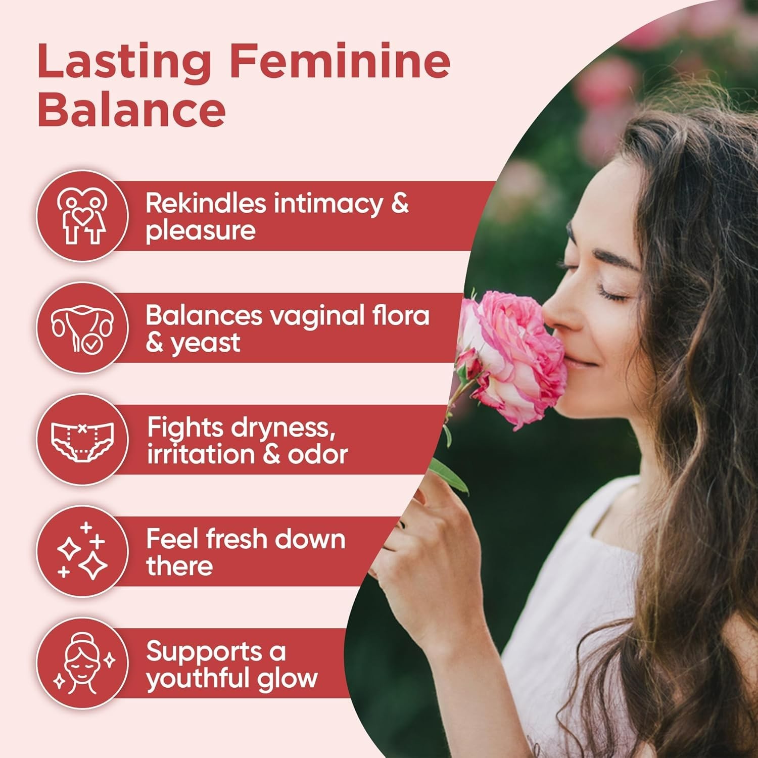Radiancy | Vaginal Probiotics for Vaginal Dryness,pH Balance | Fights Itch, Odor