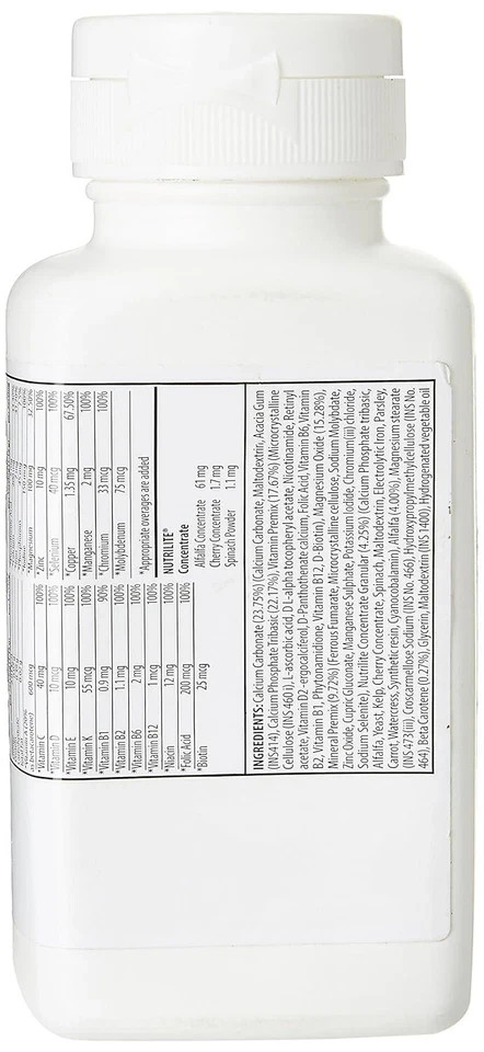 Amway Nutrilite Daily Multivitamin 120 Tabs For General Wellness Exp May 2028