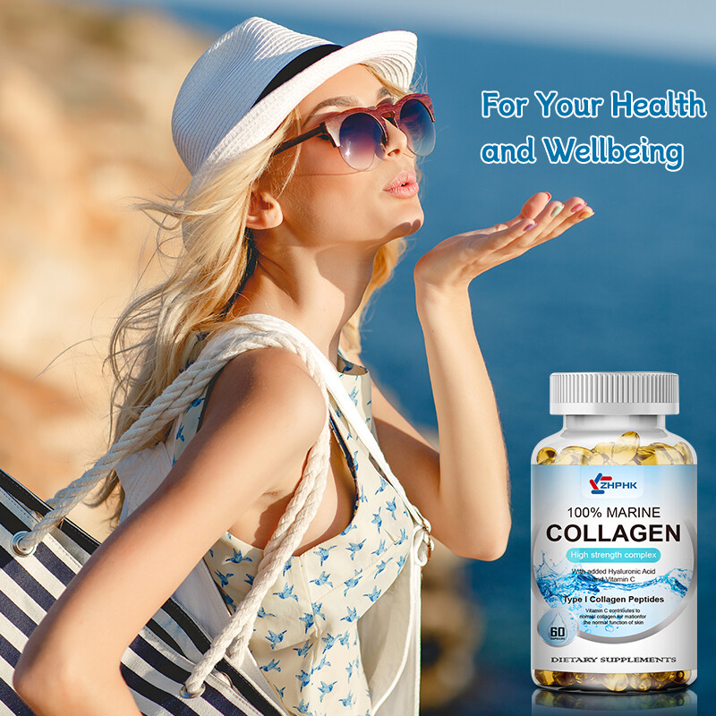 Marine collagen helps bones joints skin moisturize brighten and repair the skin