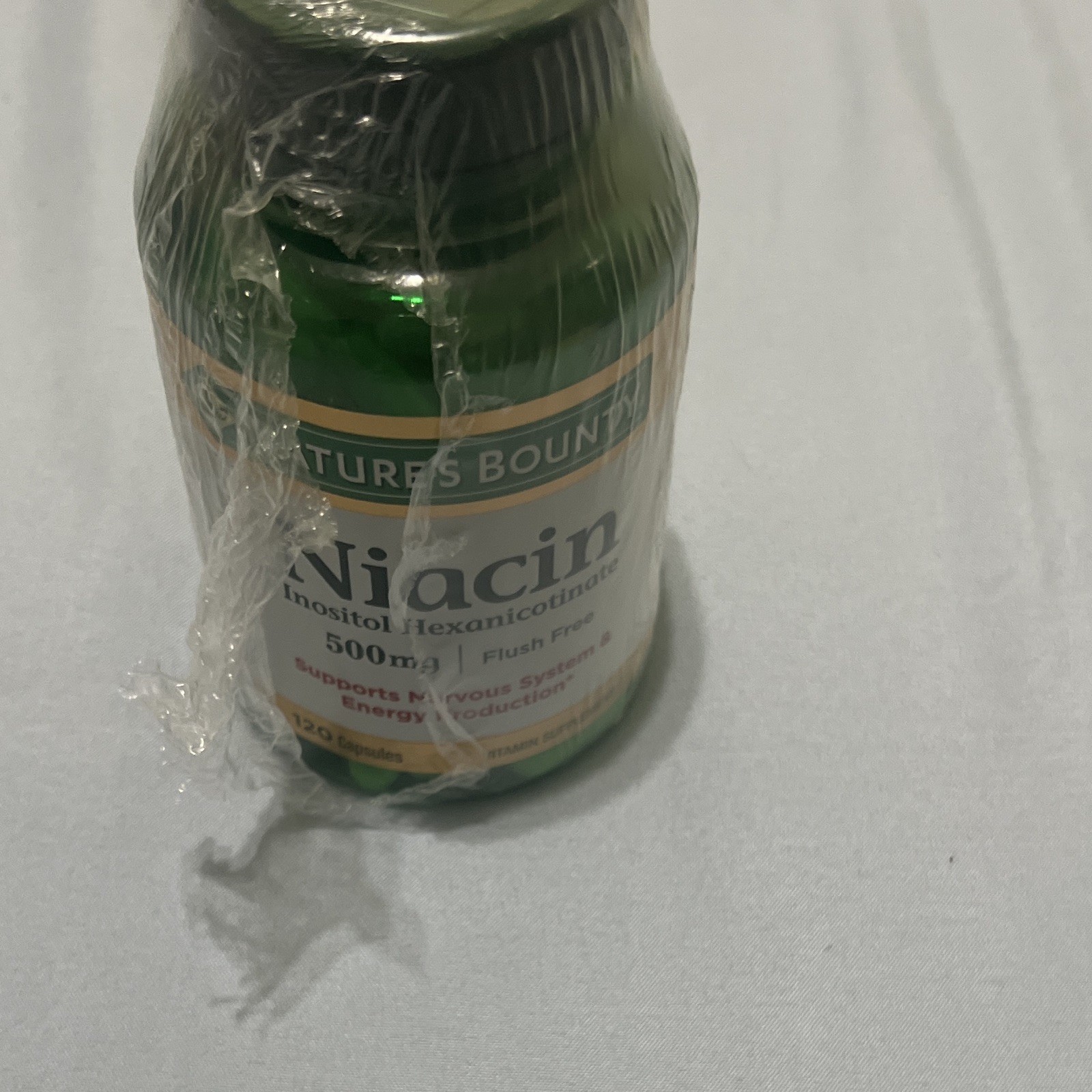 Nature’s Bounty Niacin Inositol Hexanicotinate 500mg Flush Free 120 Caps