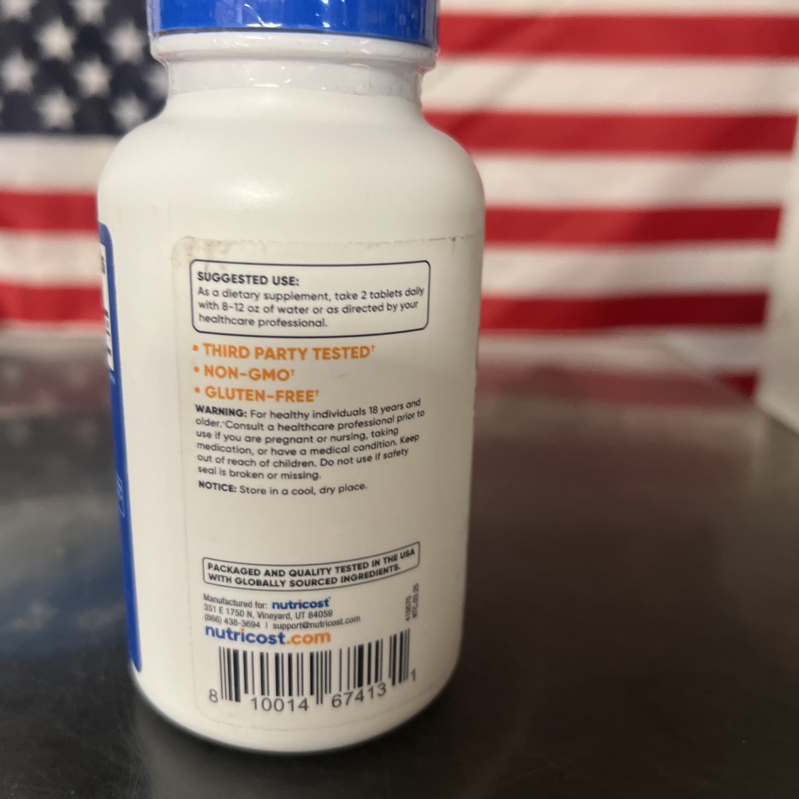 Nutricost L-Citrulline 2500mg Per Serving, 60 Servings, 1250mg Per Tablet, 120