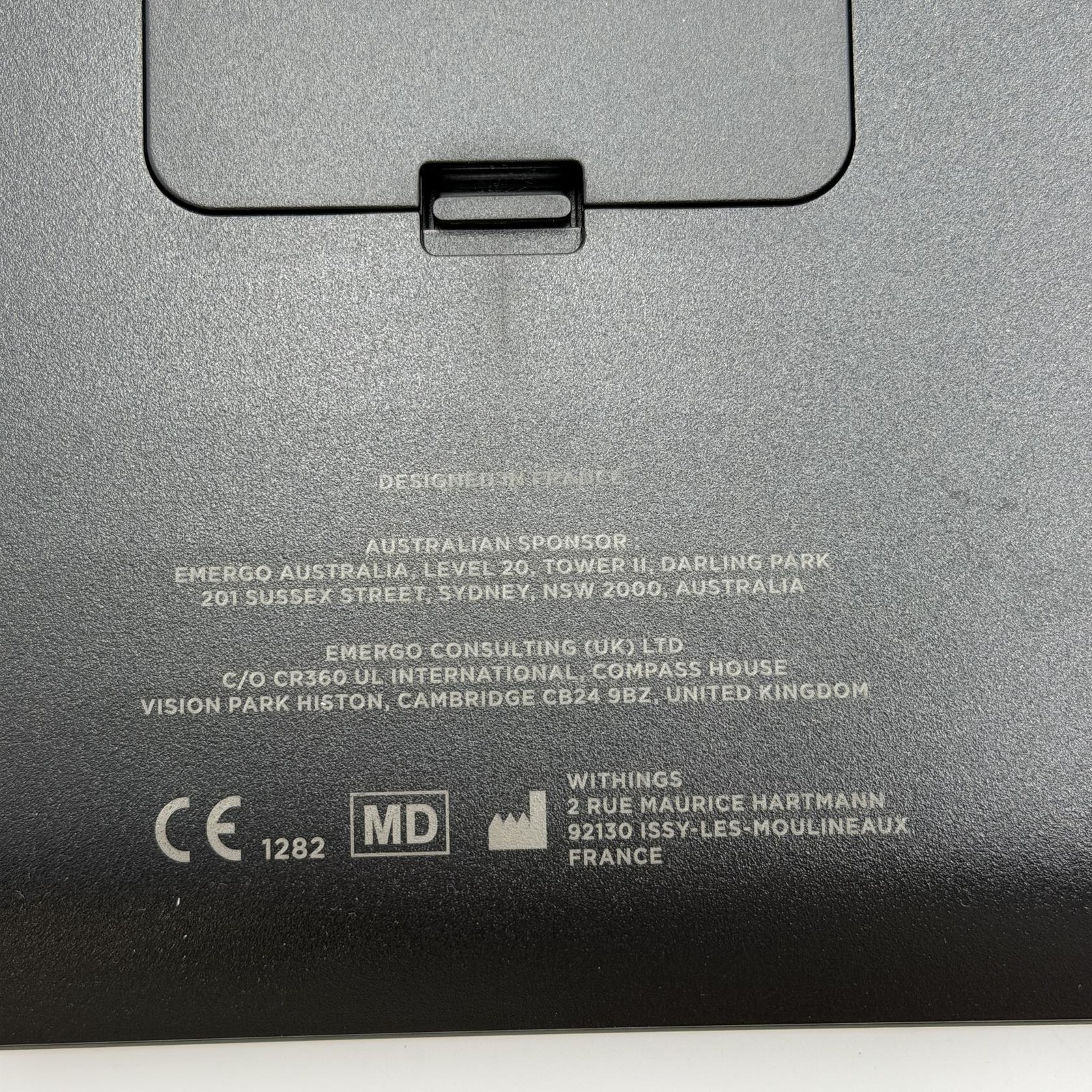 WITHINGS WBS13 Body Smart Accurate Scale for Body Weight and Fat Percentage