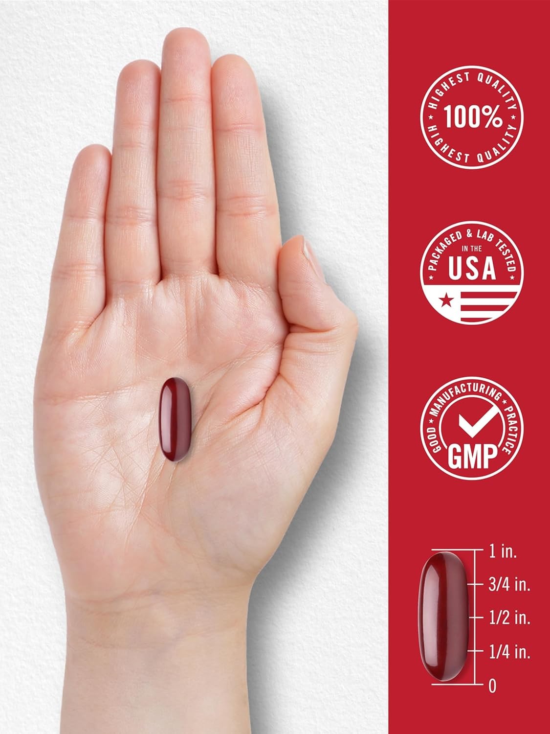 Antarctic Krill Oil 2000 mg 120 Softgels | Omega-3 EPA, DHA, with Astaxanthin