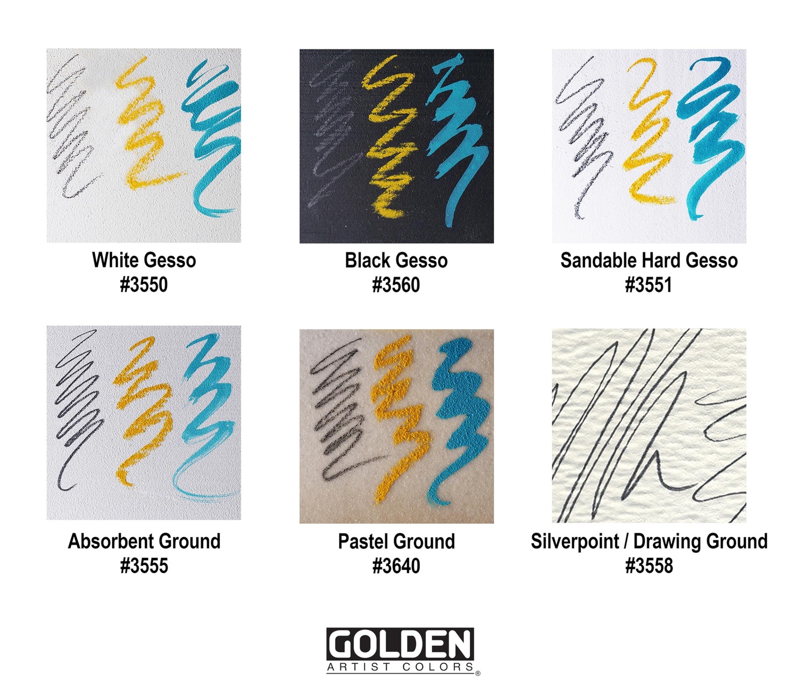 GOLDEN Pastel Ground, Acrylic Medium (8 oz. Jar)