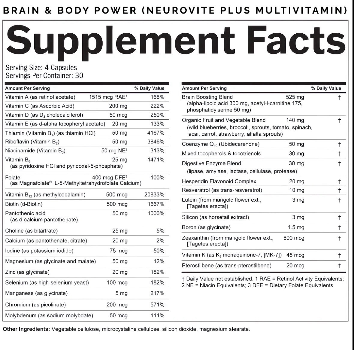 BRAIN & BODY POWER brainMD BY DANIEL Amen MD 30 Day Supply Omega Fish Oil 04/27