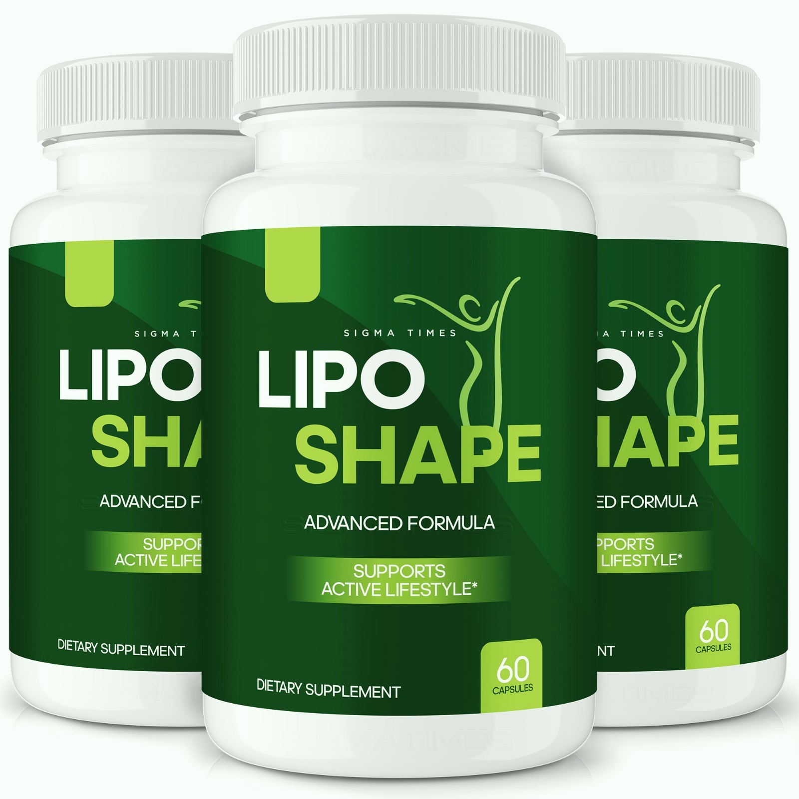 Lipo Shape Capsules, Advanced Weight Loss Pills, Body & Fat Metabolism – 3 Pack