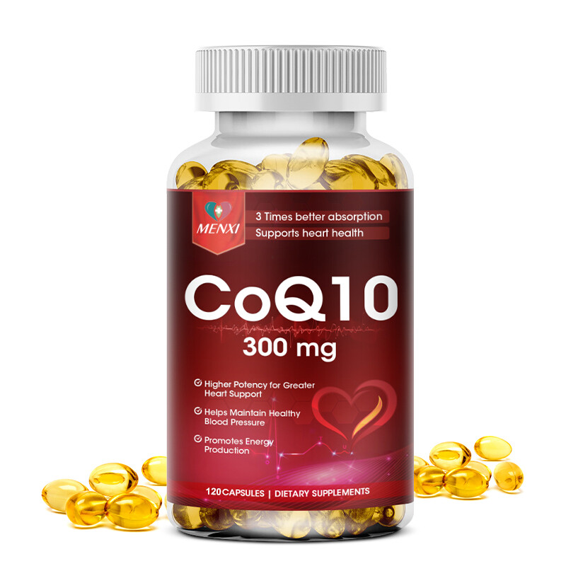 120-480Pc Coenzyme Q-10 Antioxidant Heart Health Support Increase Energy Stamina