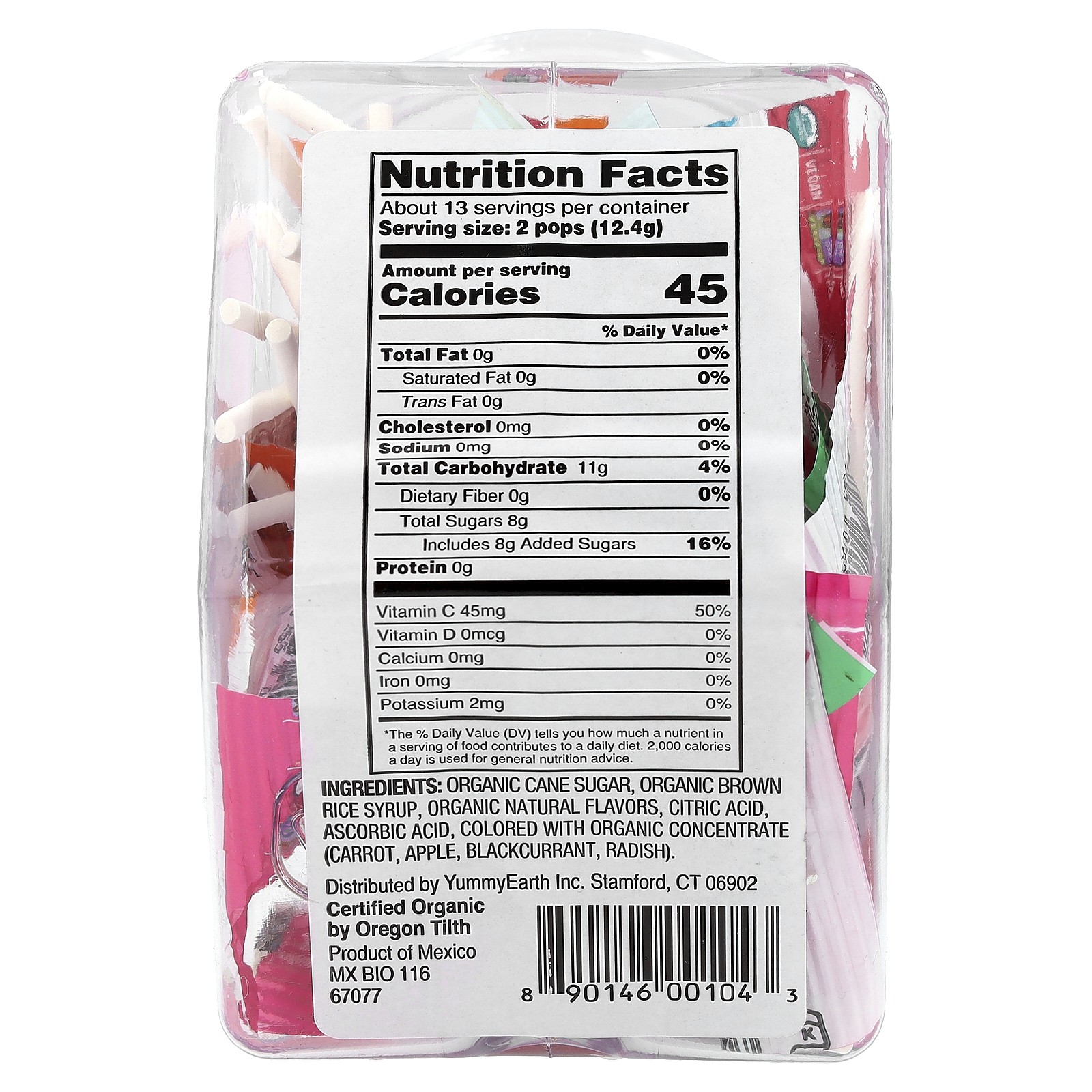 Organic Pops, Favorites, 6 oz (170 g)