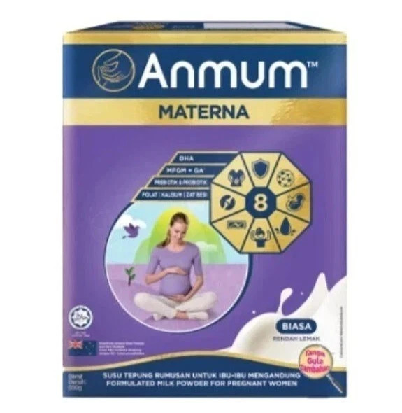 650g x 1 Box of Anmum Materna Milk Powder for Pregnant Women Original Flavor