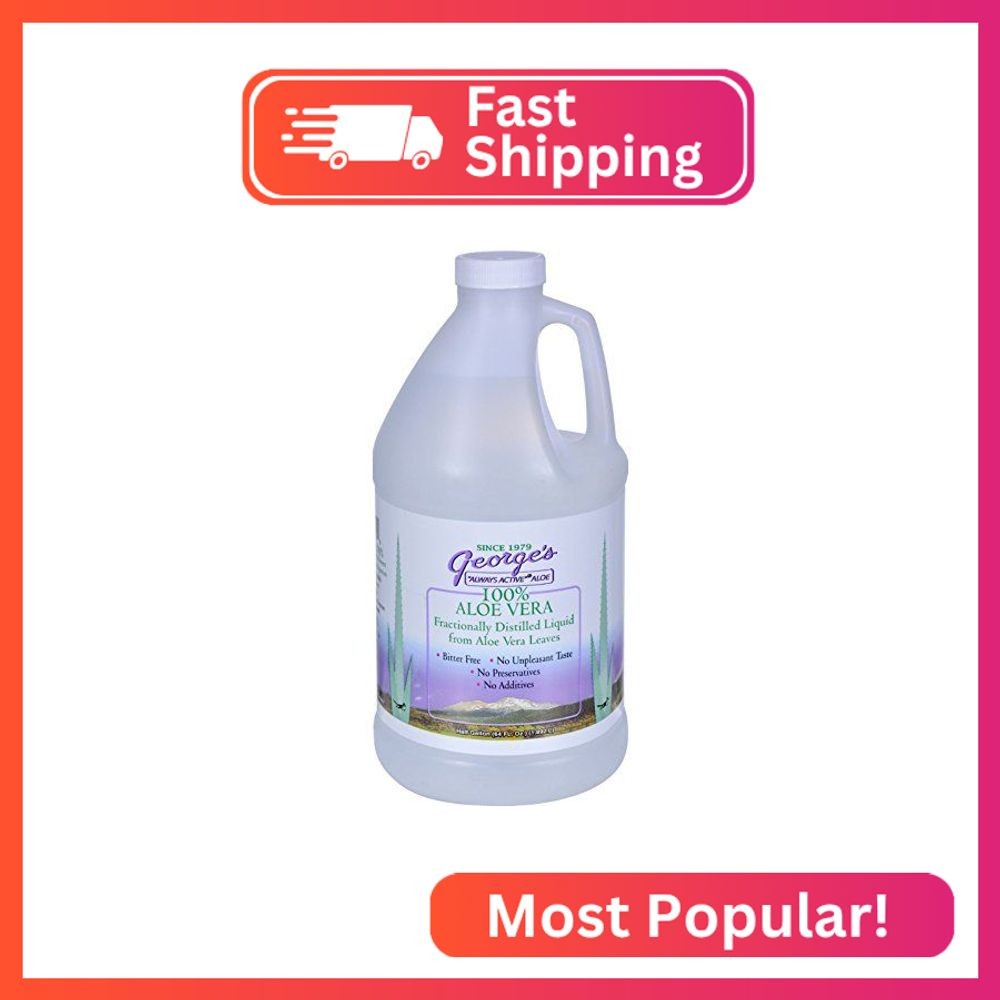 Georges Aloe Vera Drink, 64 Ounce