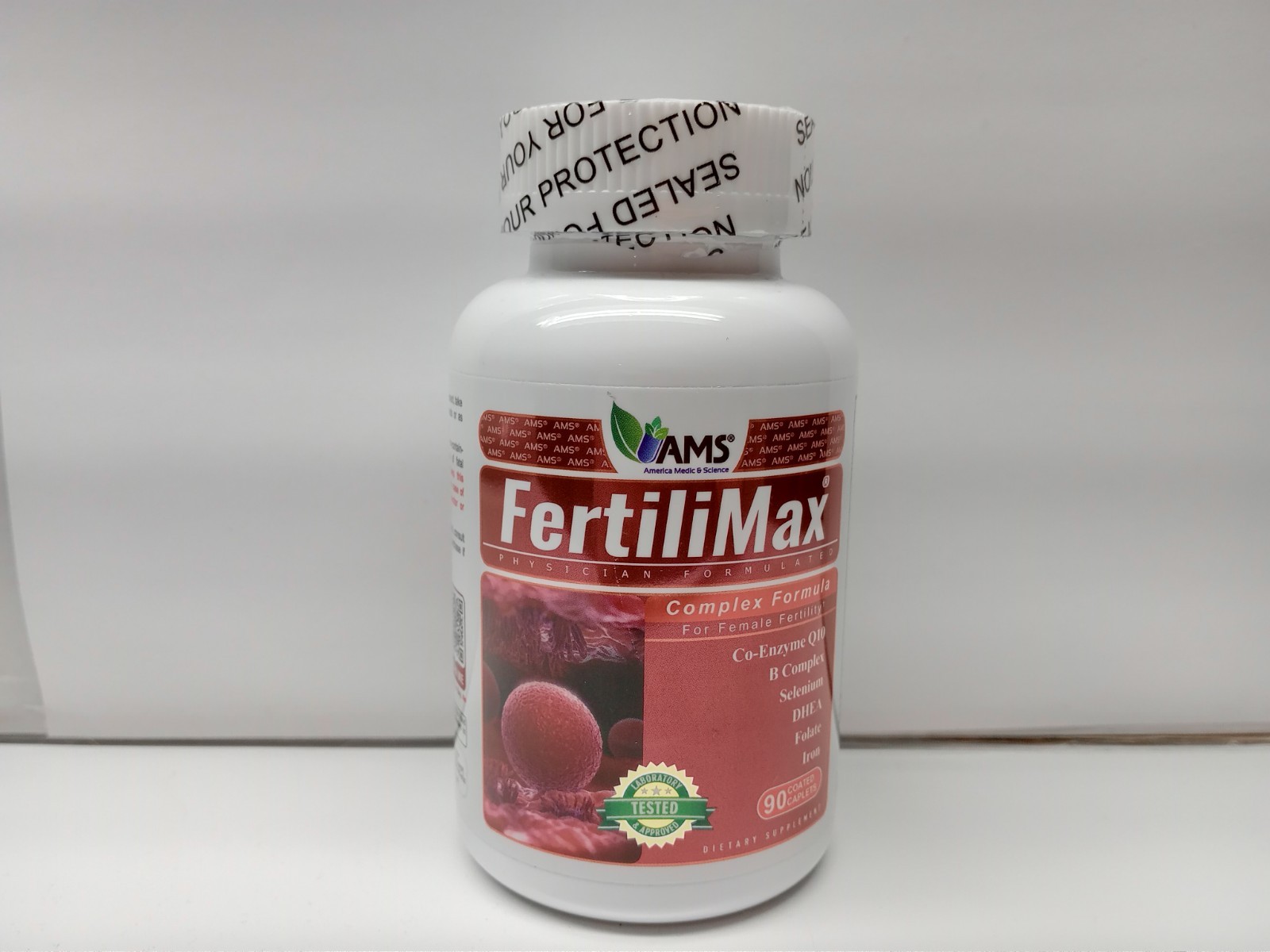 AMS FertiliMax, Fertility Supplements for Women with Folate, CoQ10, DHEA,…