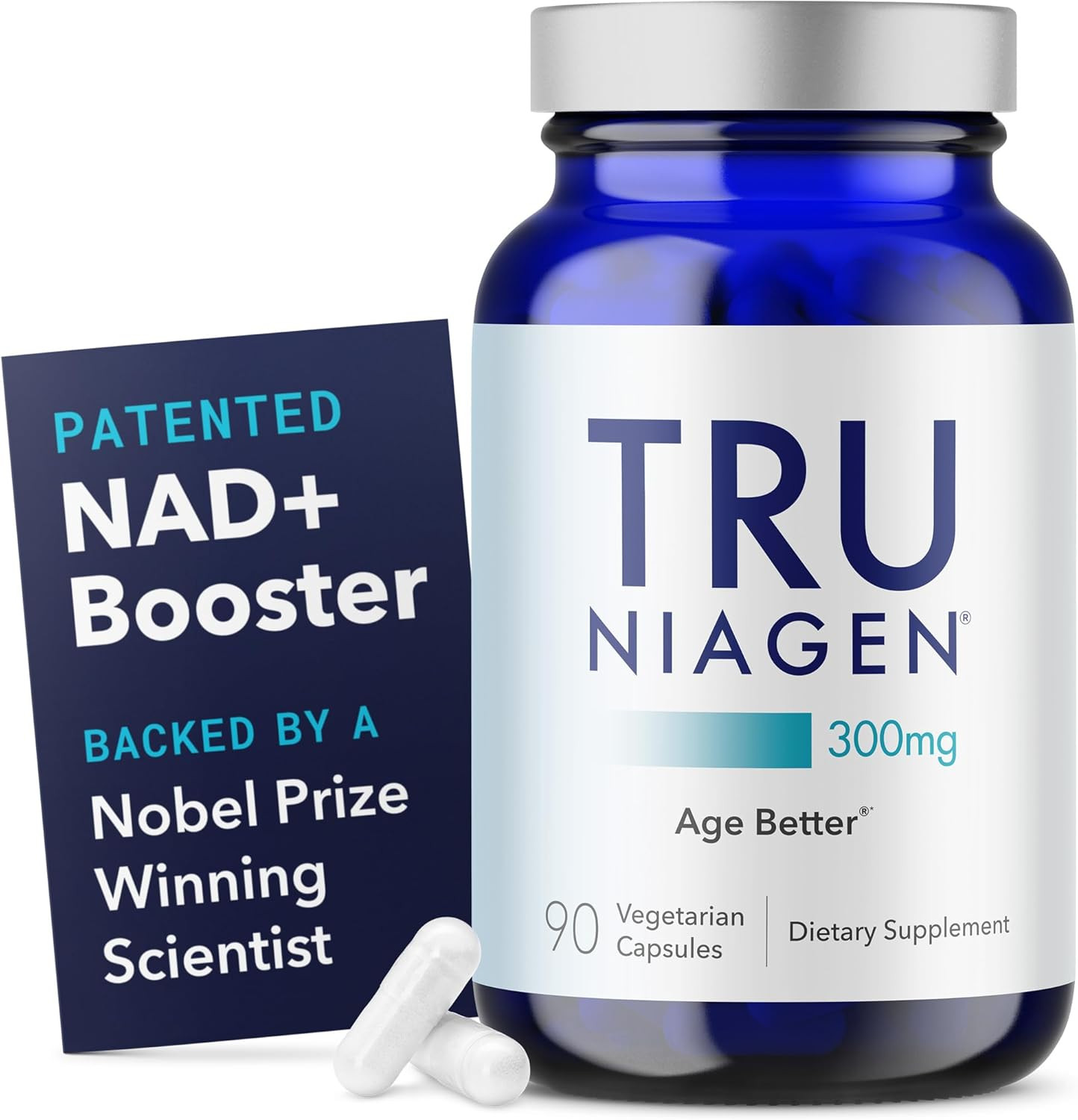 Tru Niagen 300mg NAD+ Supplement – Cellular Energy & Healthy Aging – 90ct