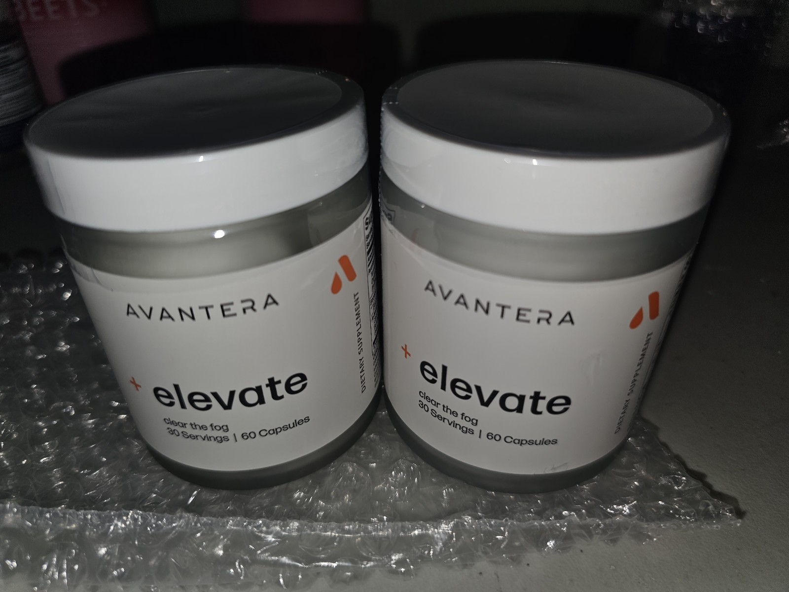 Avantera Elevate , Helps ADHD Clear the Fog Supplement, 60 Capsules (Pack Of 2)