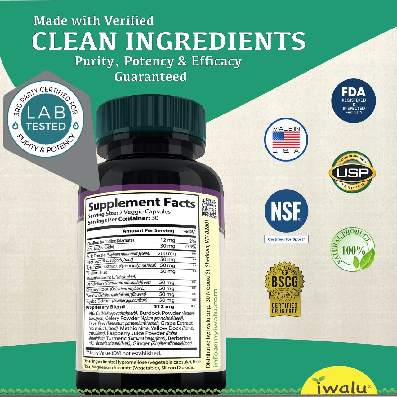 Liver Care | Best Duck Flower Detox | *FAST FREE SHIPPING* Same Day – USA Made