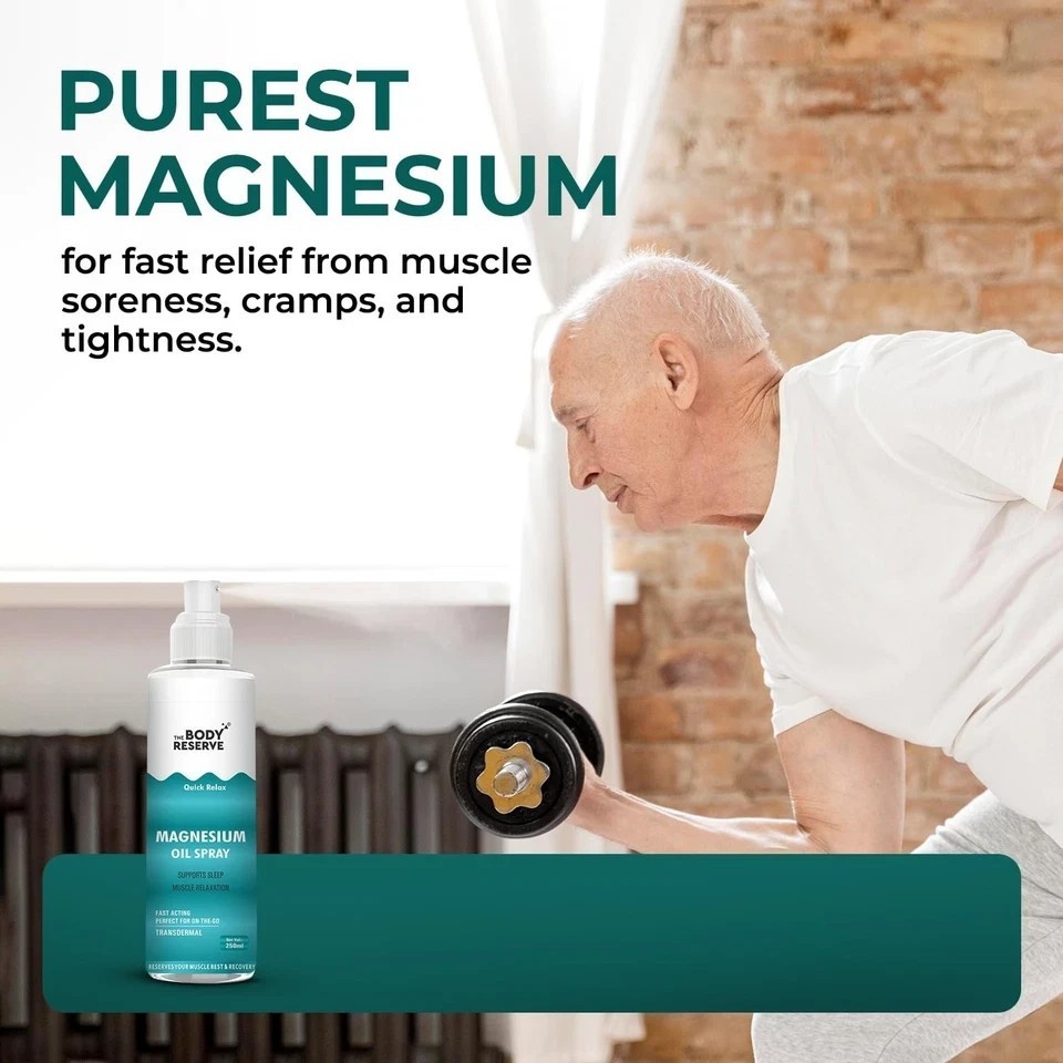 The Body Reserve Magnesium Oil Spray – 200ml a618
