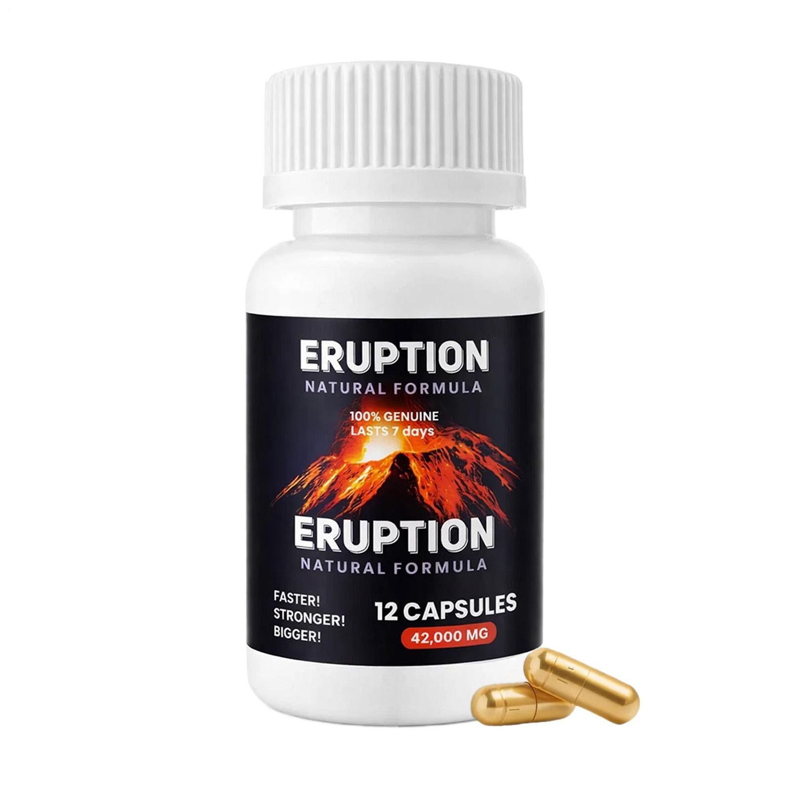 – ERUPTION Male Performance Support – Boost Stamina, Size, Stamina & Vitality