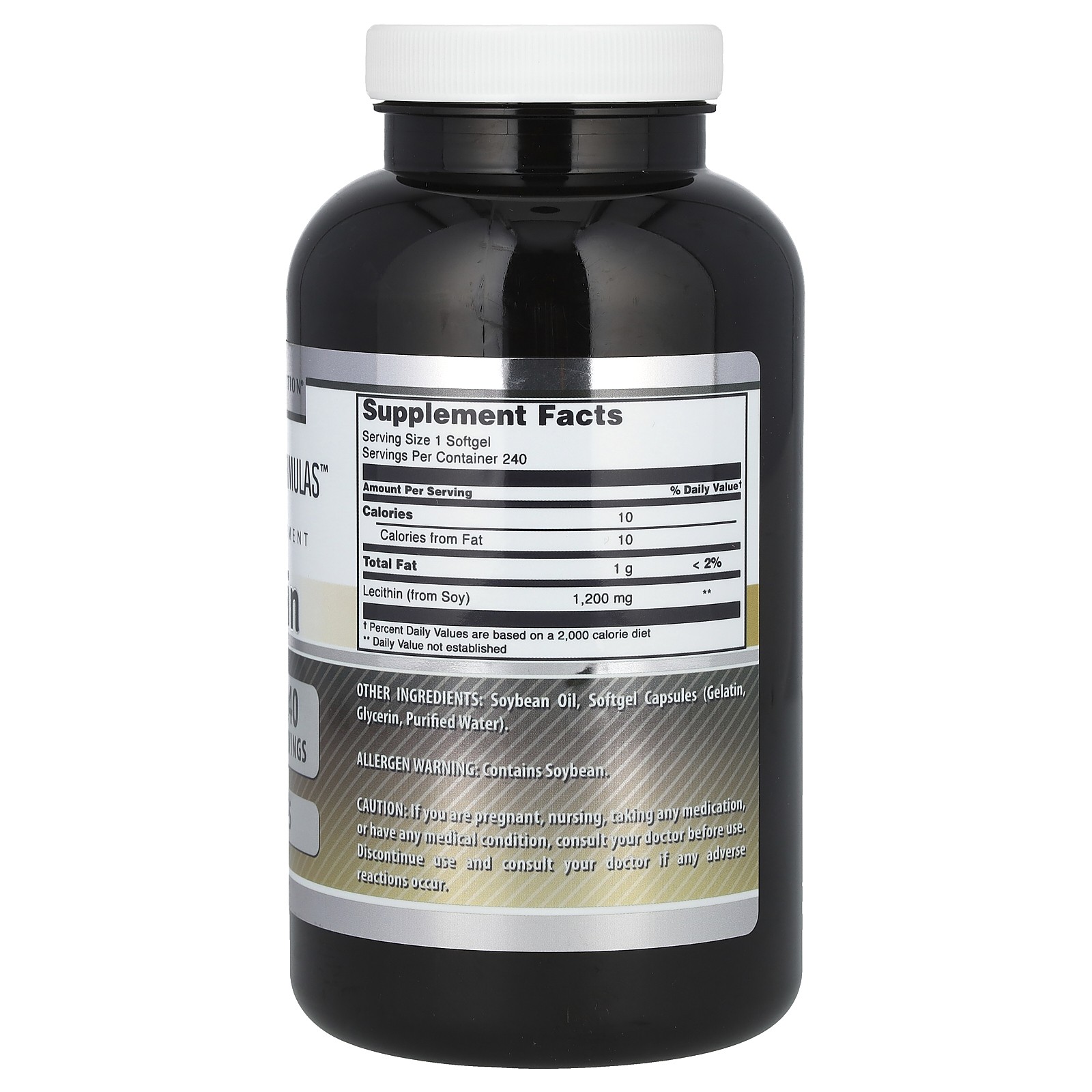 Lecithin, 1,200 mg, 240 Softgels