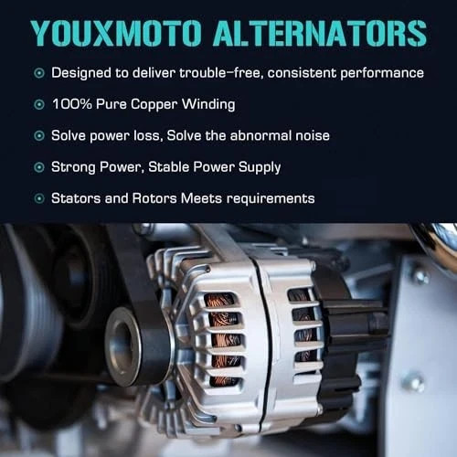 New Alternator Fit for Jeep Wrangler 3.8L 2007-2008, Fit for Dodge Grand