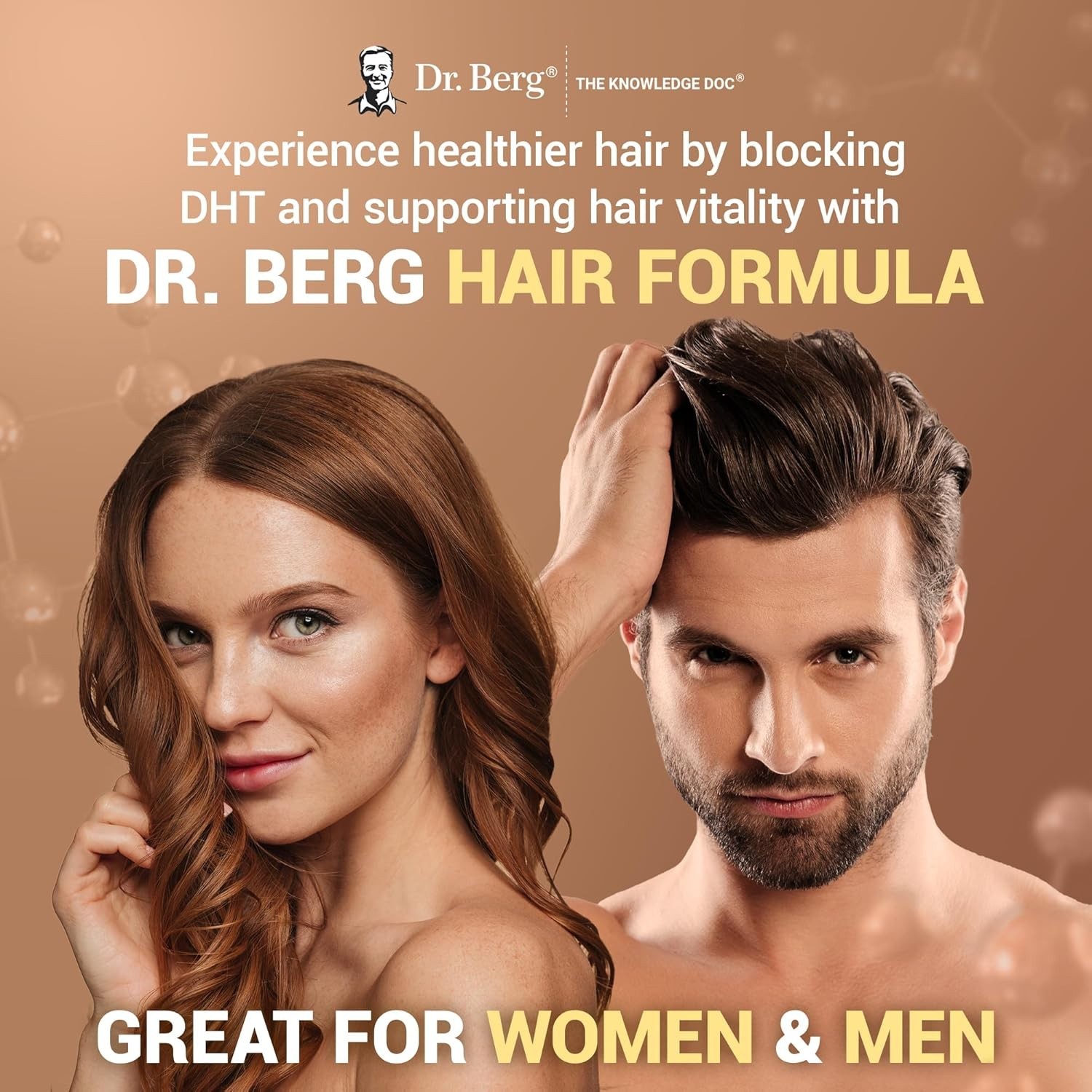 Dr. Berg’s Hair Formula Supplement Supports Healthy Hair Nails Skin+ 90 Tablets