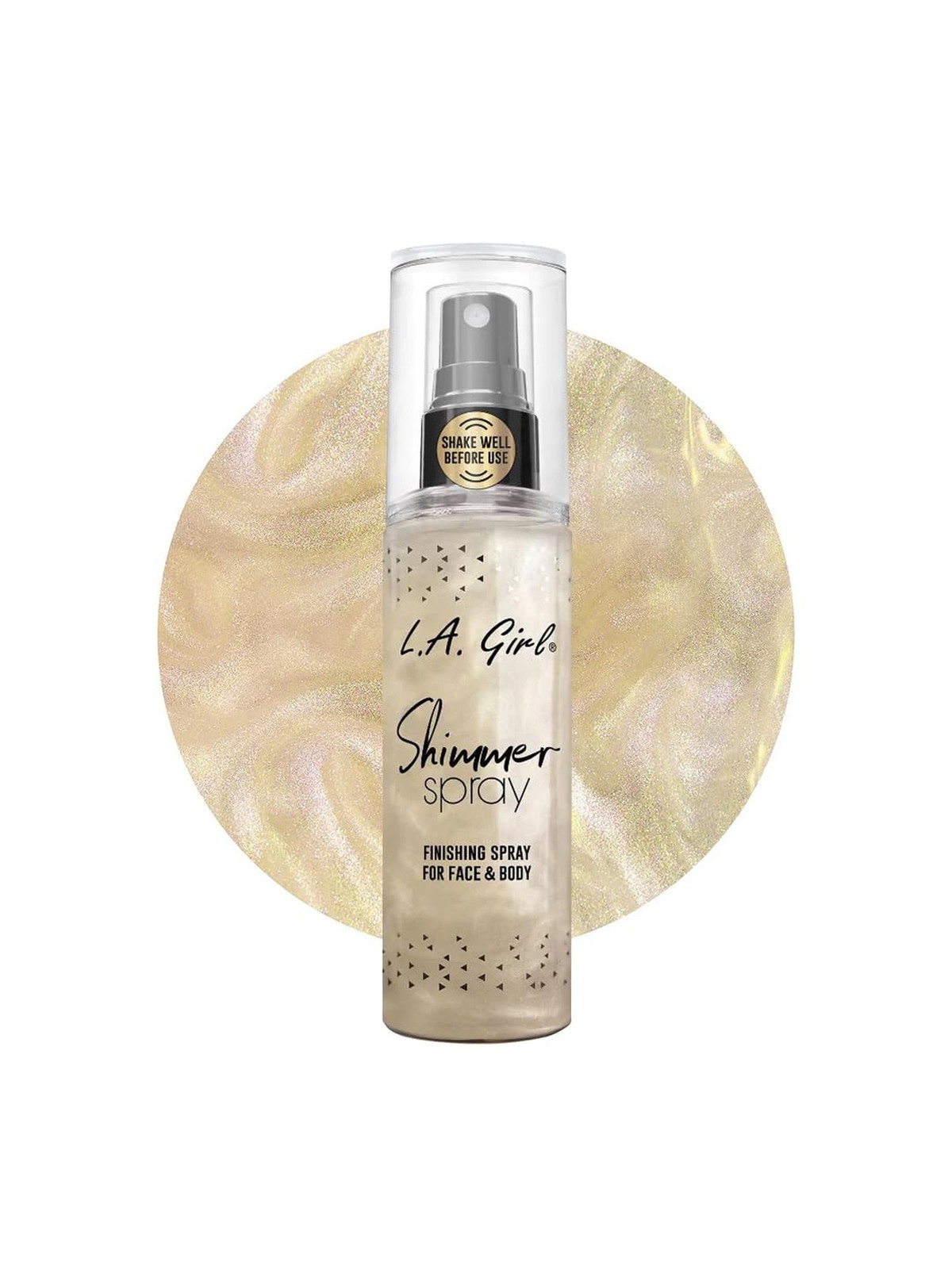 L.A. Girl Shimmer Spray, 2.7 Fl Oz, Gold ROSE GOLD 2.7 Fl Oz (Pack of 1)