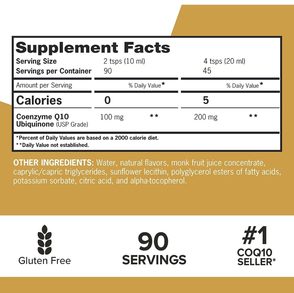 Qunol Liquid CoQ10 100mg, Superior Absorption Natural Supplement Form 30.4oz