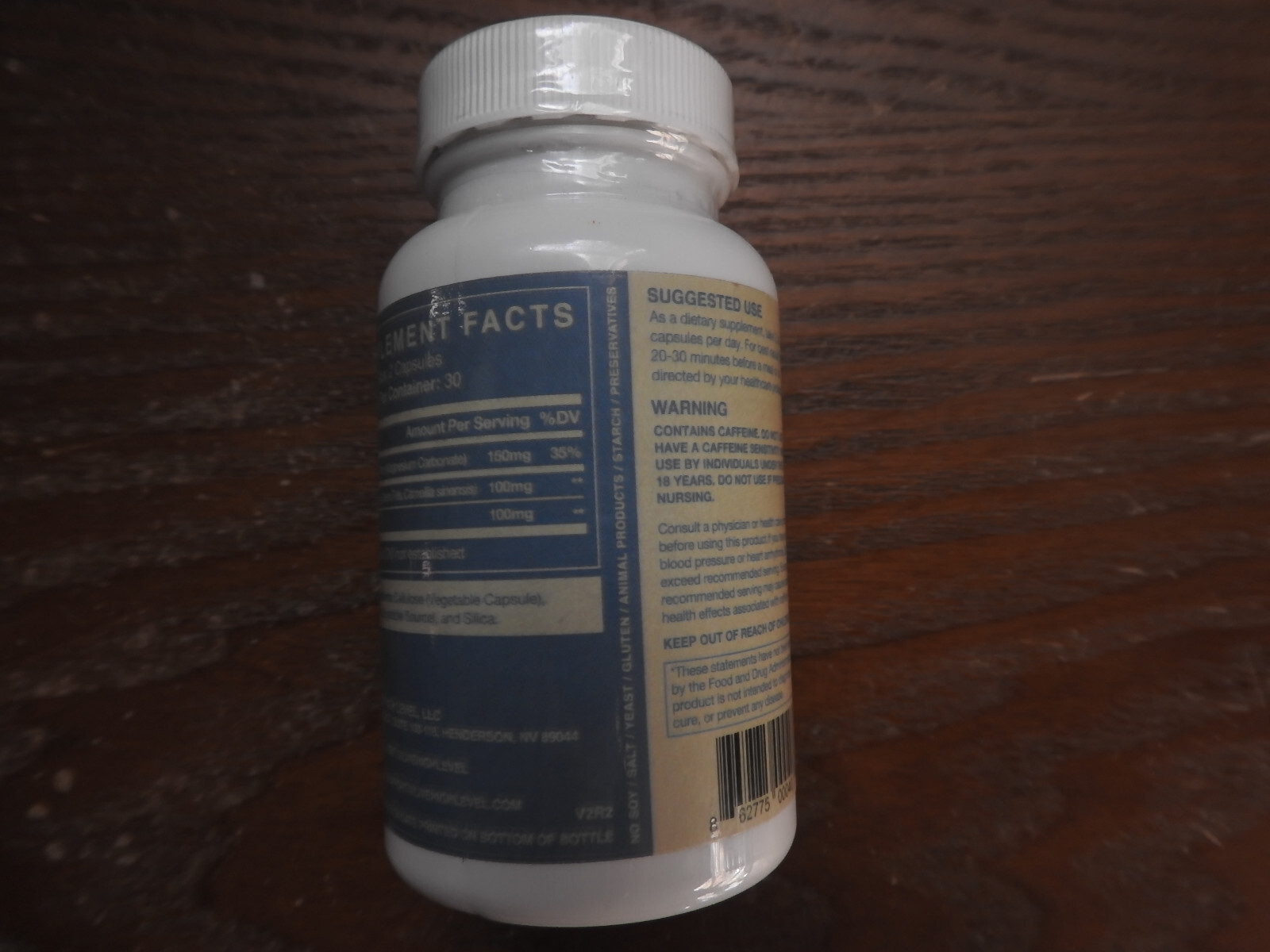 High Level Focus Focused Energy & Concentration 60 Capsules Exp 04/2026