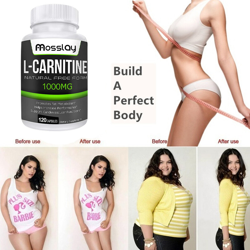 L-Carnitine 1000mg – Metabolism Support, Fat Burning, Weight Loss Supplements